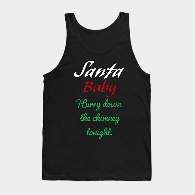 Santa Baby#10 Tank Top by QUOT-s